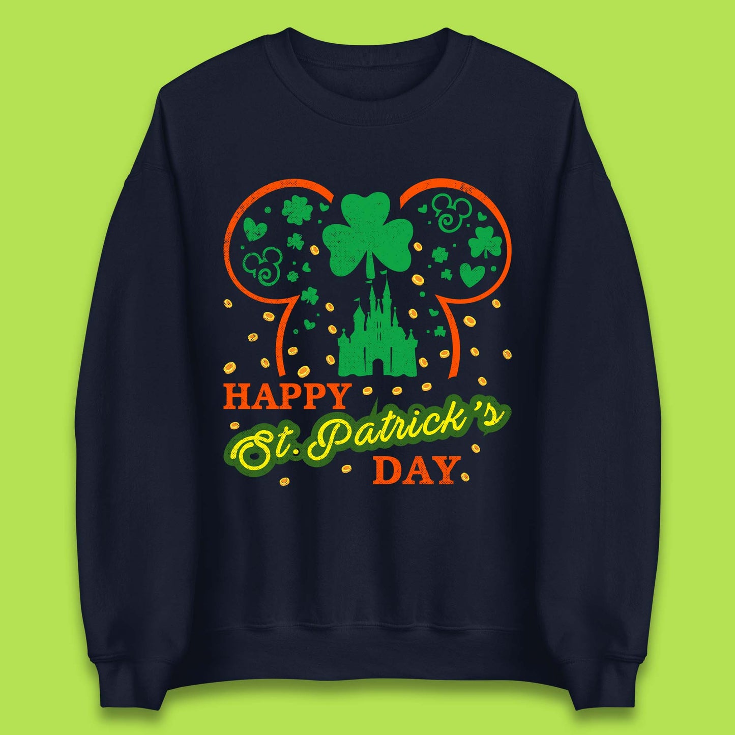 Disney Happy St. Patrick's Day Unisex Sweatshirt