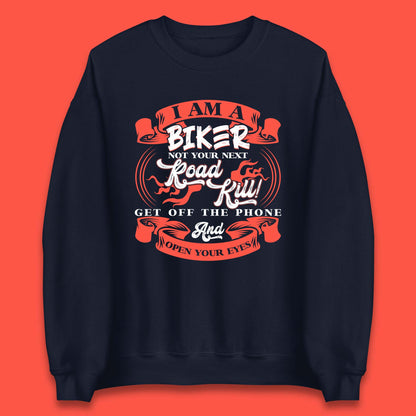 Biker Road Kill Unisex Sweatshirt