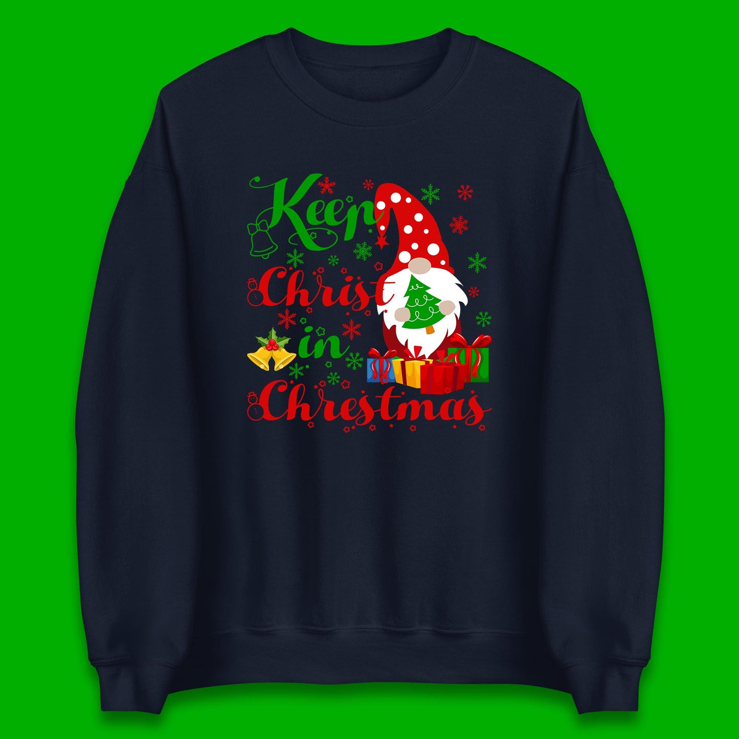 keep christ in christmas sweater