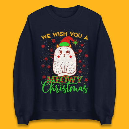 Meowy Christmas Unisex Sweatshirt