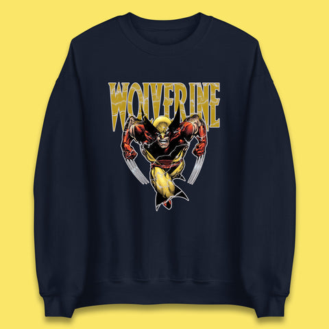 Wolverine Comic book character Marvel Comics Vintage Marvel Wolverine Unisex Sweatshirt