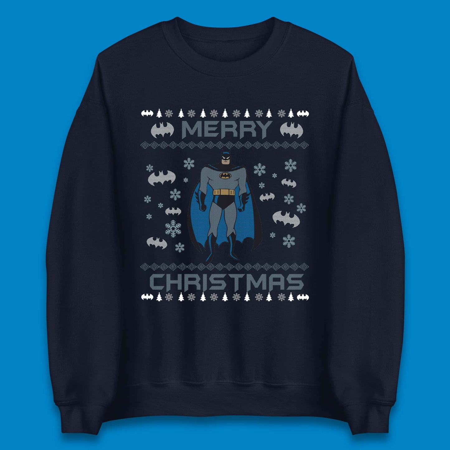 Batman Christmas Jumper Mens
