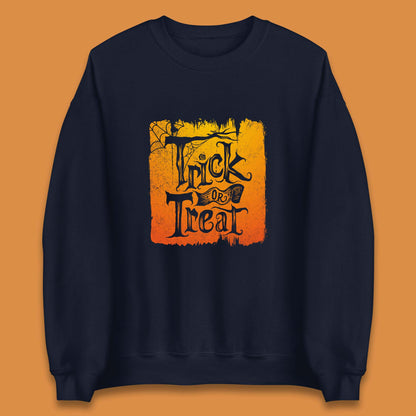 Trick Or Treat Happy Halloween Spooky Season Halloween Vibes Unisex Sweatshirt