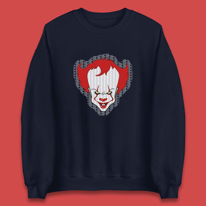 Come Home IT Pennywise Clown Halloween Clown Horror Movie Fictional Character Unisex Sweatshirt