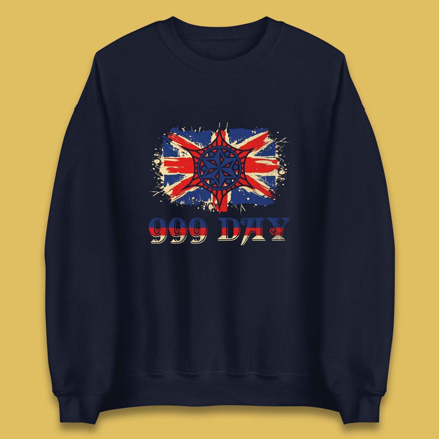 Emergency Services Day 999 Days United Kingdom Annual Holiday Unisex Sweatshirt