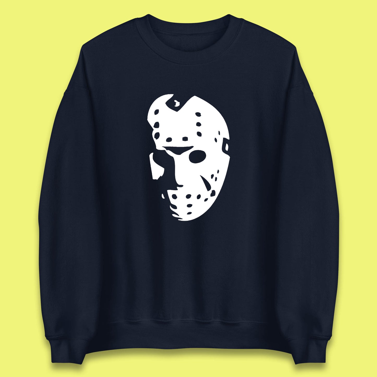 Halloween Jason Voorhees Horror Face Mask Friday The 13th Horror Movie Character Unisex Sweatshirt