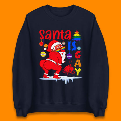 gay pride christmas sweatshirt