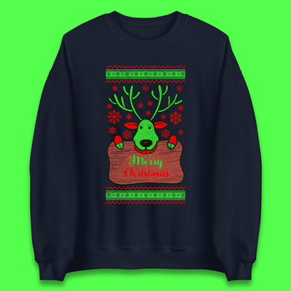 merry christmas reindeer sweatshirt