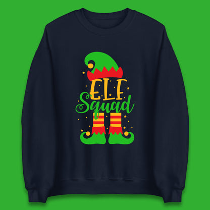 christmas elf squad sweatshirt