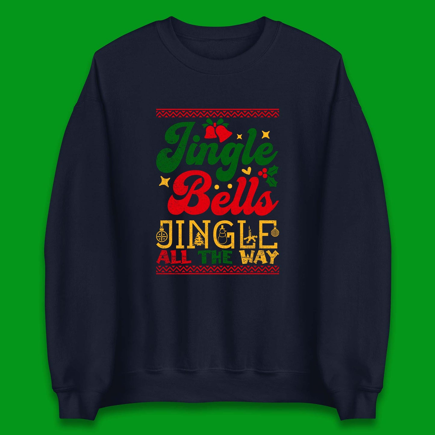 jingle bell christmas sweatshirt