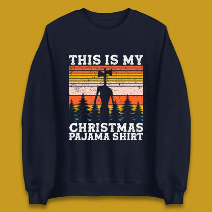 Alien Siren Head Christmas Unisex Sweatshirt