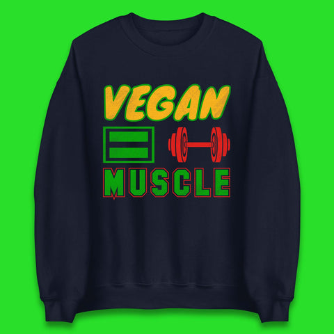 Vegan Muscle Unisex Sweatshirt