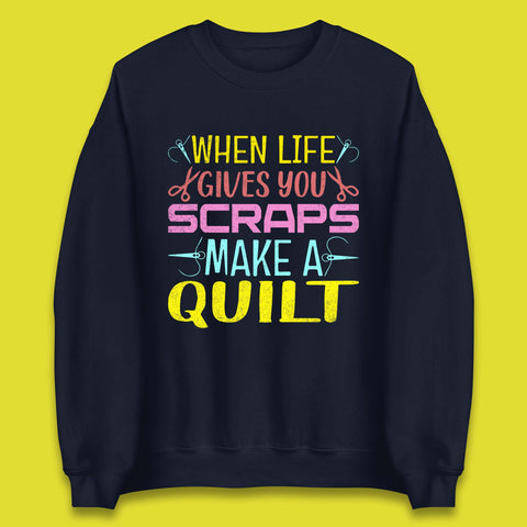 Make A Quilt Unisex Sweatshirt