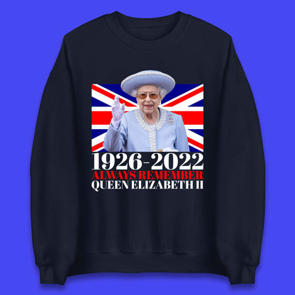 1926-2022 Queen Elizabeth II Unisex Sweatshirt
