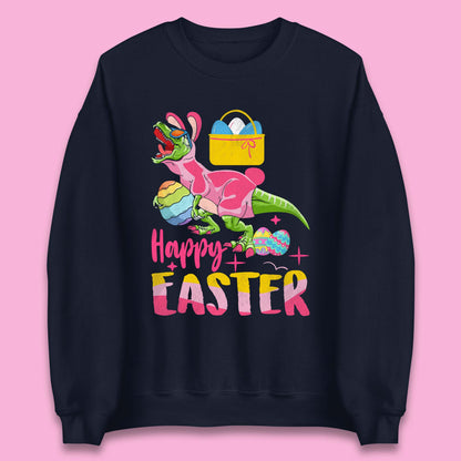Happy Dinosaur Easter Unisex Sweatshirt