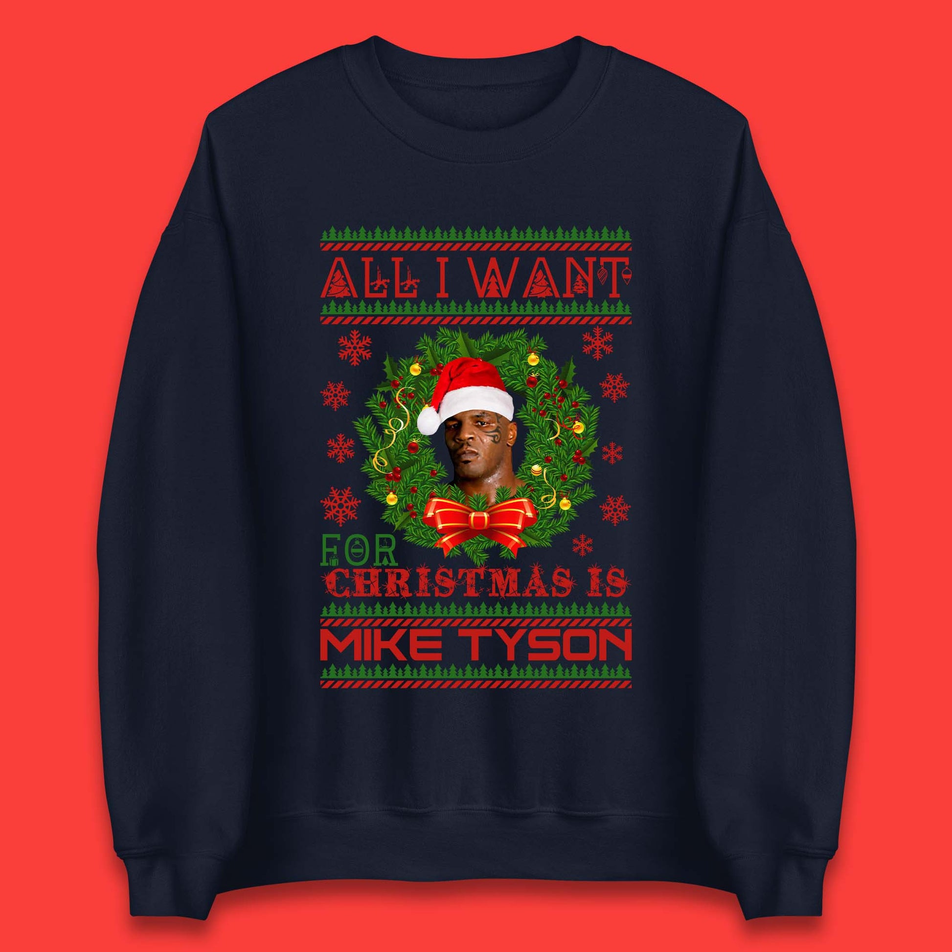 Mike Tyson Christmas Jumper