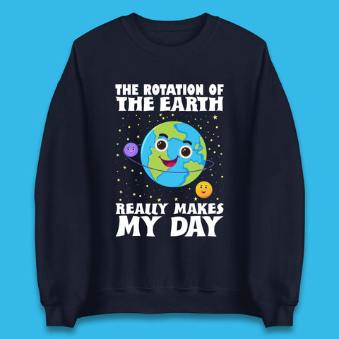 Rotation Of Earth Unisex Sweatshirt