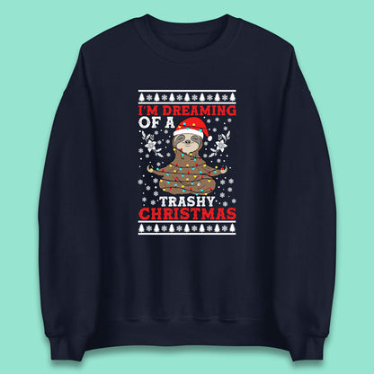 sloth christmas sweatshirt