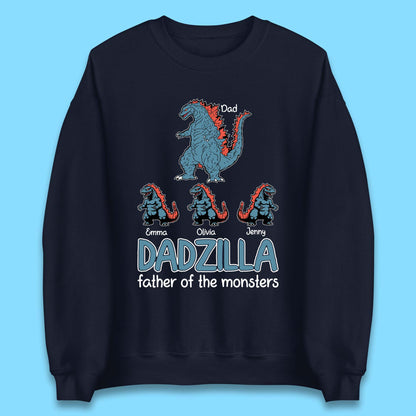 Personalised Dadzilla Unisex Sweatshirt