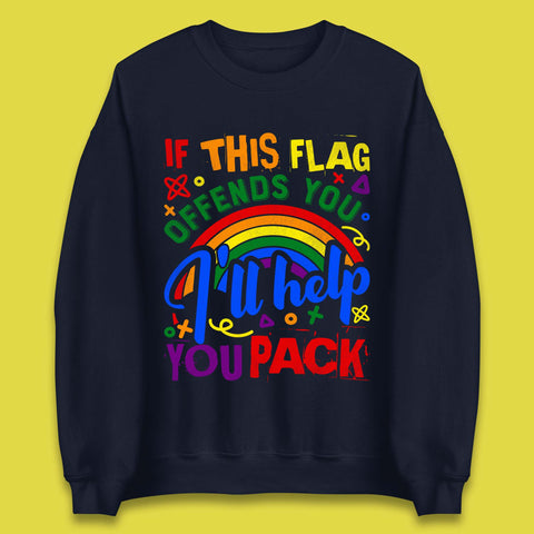 If This Flag Offends You Unisex Sweatshirt