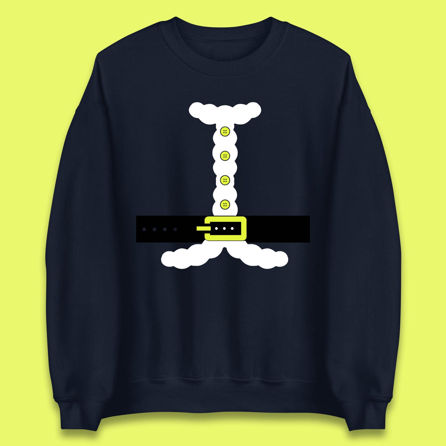 christmas santa claus costume sweatshirt