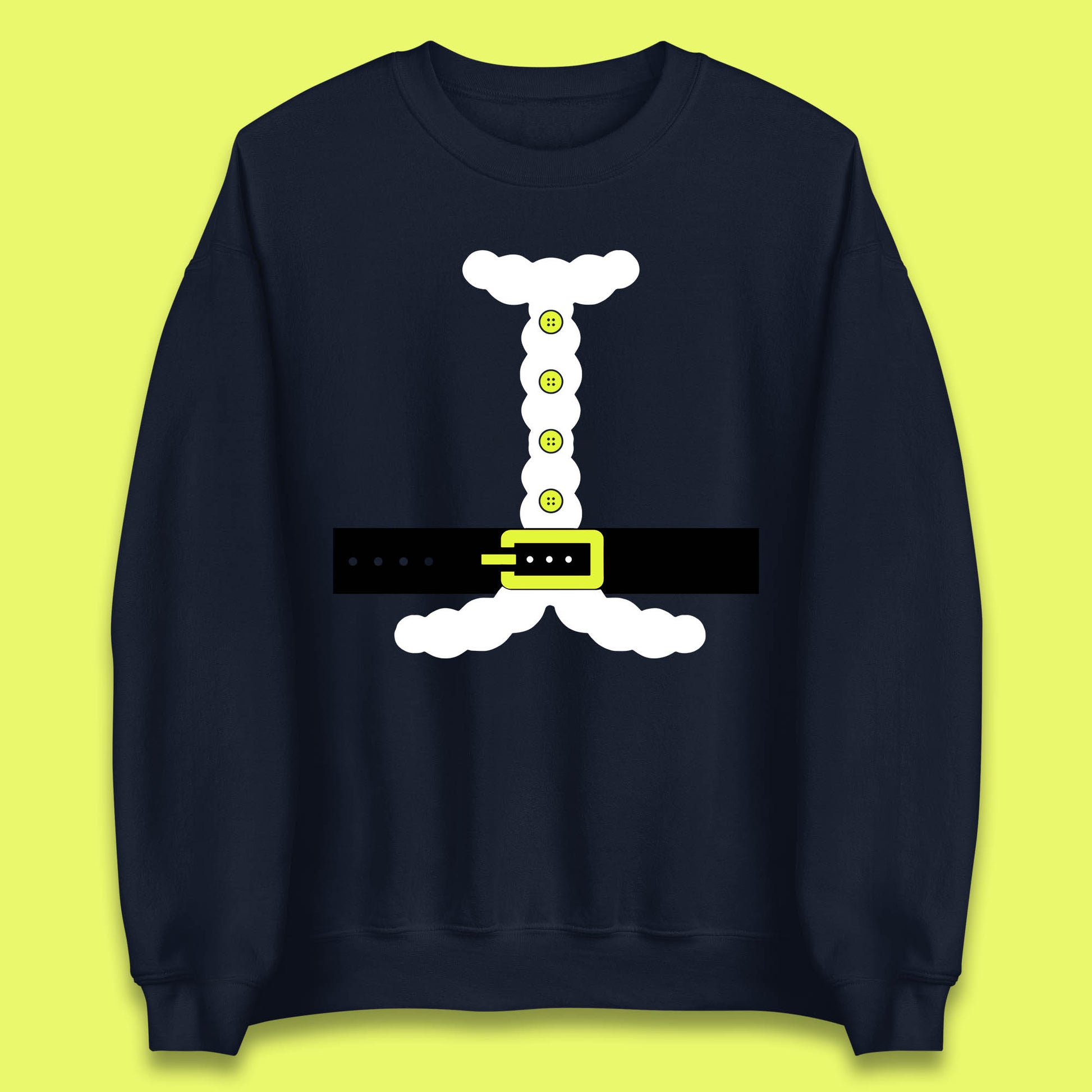 christmas santa claus costume sweatshirt