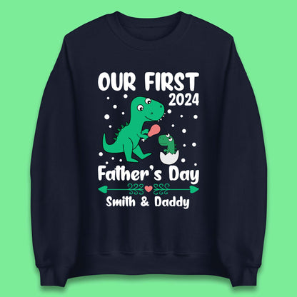 Personalised First Father's Day Unisex Sweatshirt