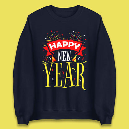 Happy New Year Celebrations Unisex Sweatshirt