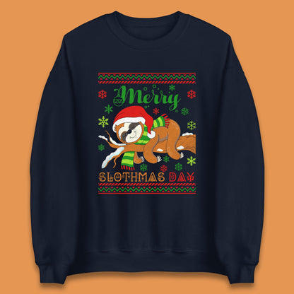 sloth christmas sweatshirt