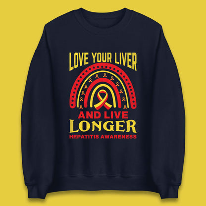Hepatitis Awareness Unisex Sweatshirt