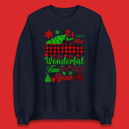 Wonderful Time Of The Year Christmas Unisex Sweatshirt