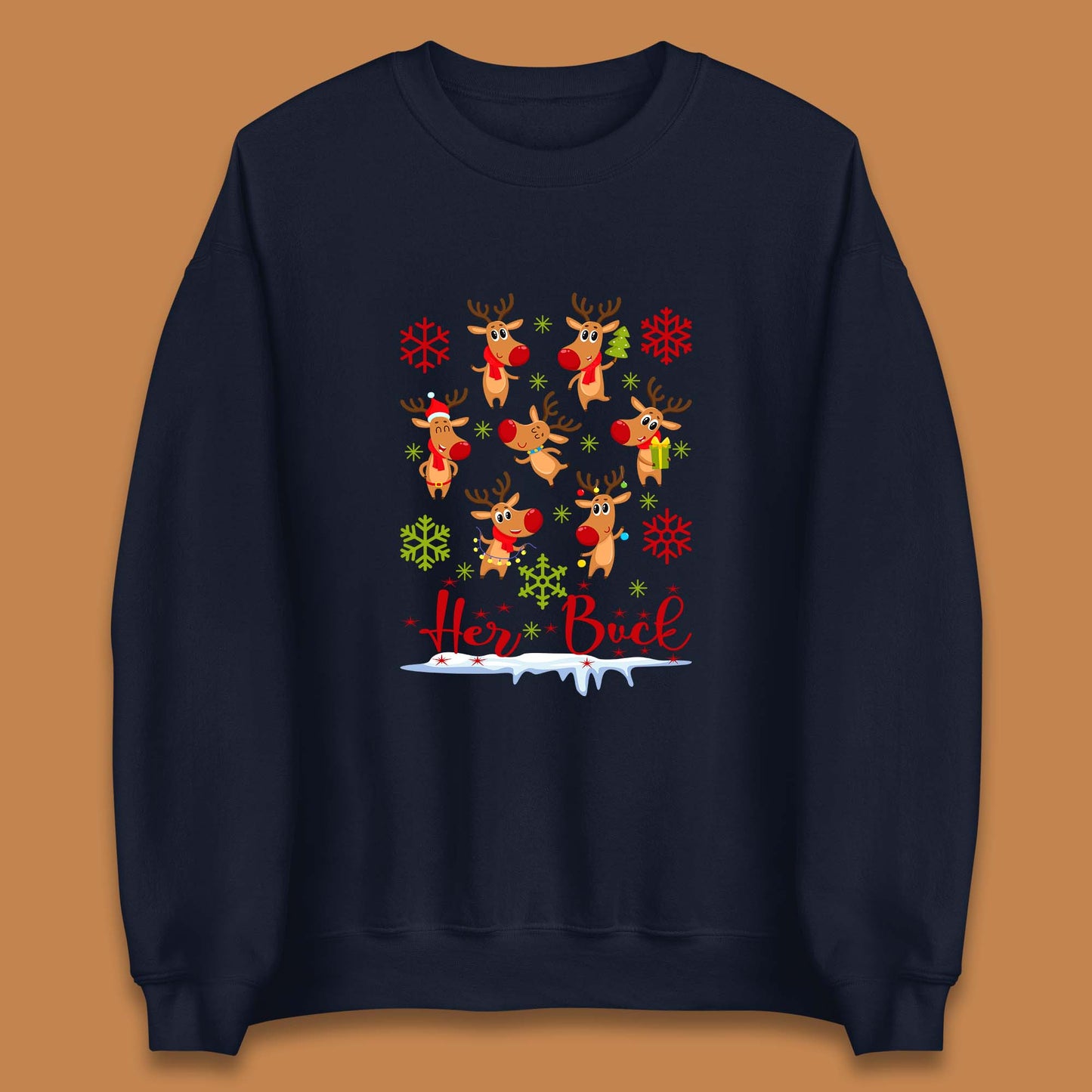 reindeers rudolph sweatshirt