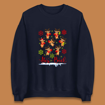 reindeers rudolph sweatshirt
