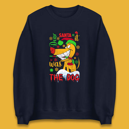 christmas dog sweatshirt