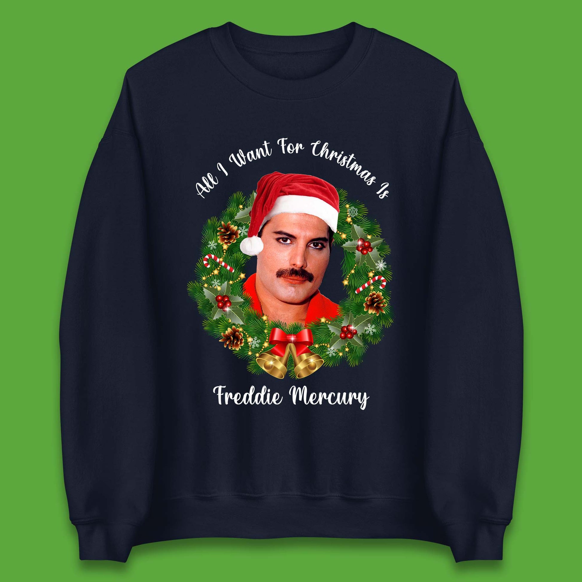 Freddie Mercury Christmas Jumper