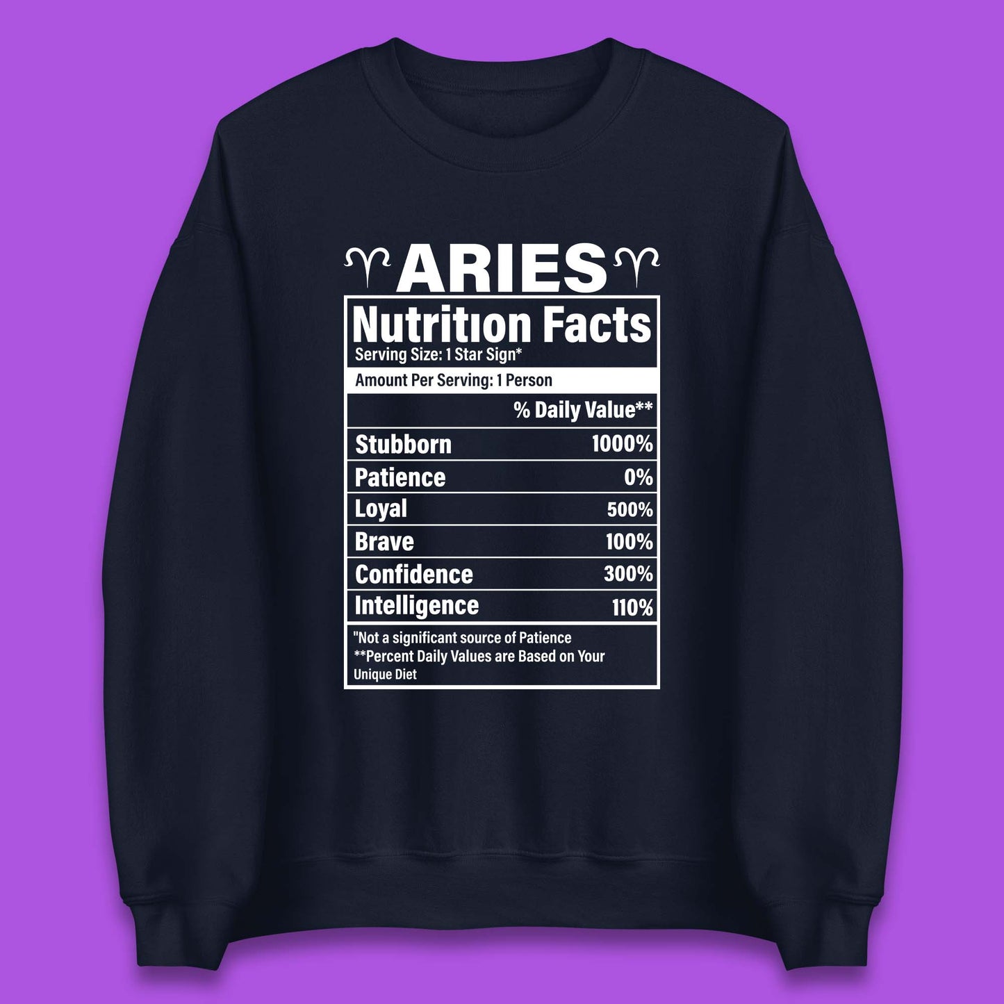 Aries Zodiac Sweater