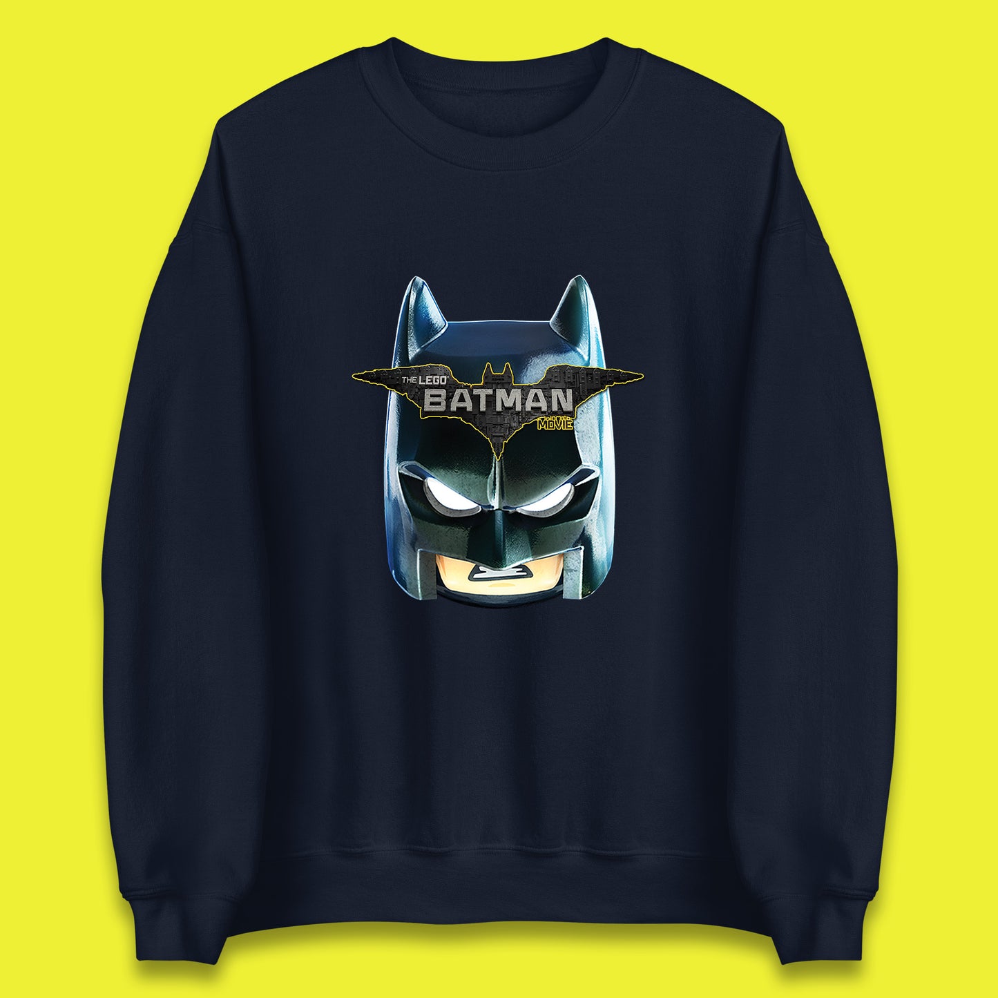 Lego Batman Head Lego Batman 3 Beyond Gotham The Lego Batman Movie DC Comics Unisex Sweatshirt