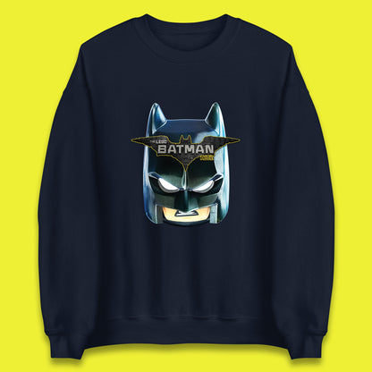 Lego Batman Head Lego Batman 3 Beyond Gotham The Lego Batman Movie DC Comics Unisex Sweatshirt