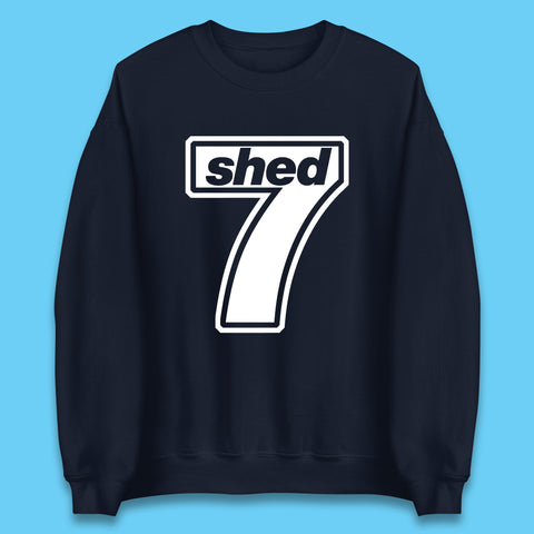 Shed Seven Rock Band Shed 7 Going For Gold Album Promo Alternative Indie Rock Britpop Band Unisex Sweatshirt