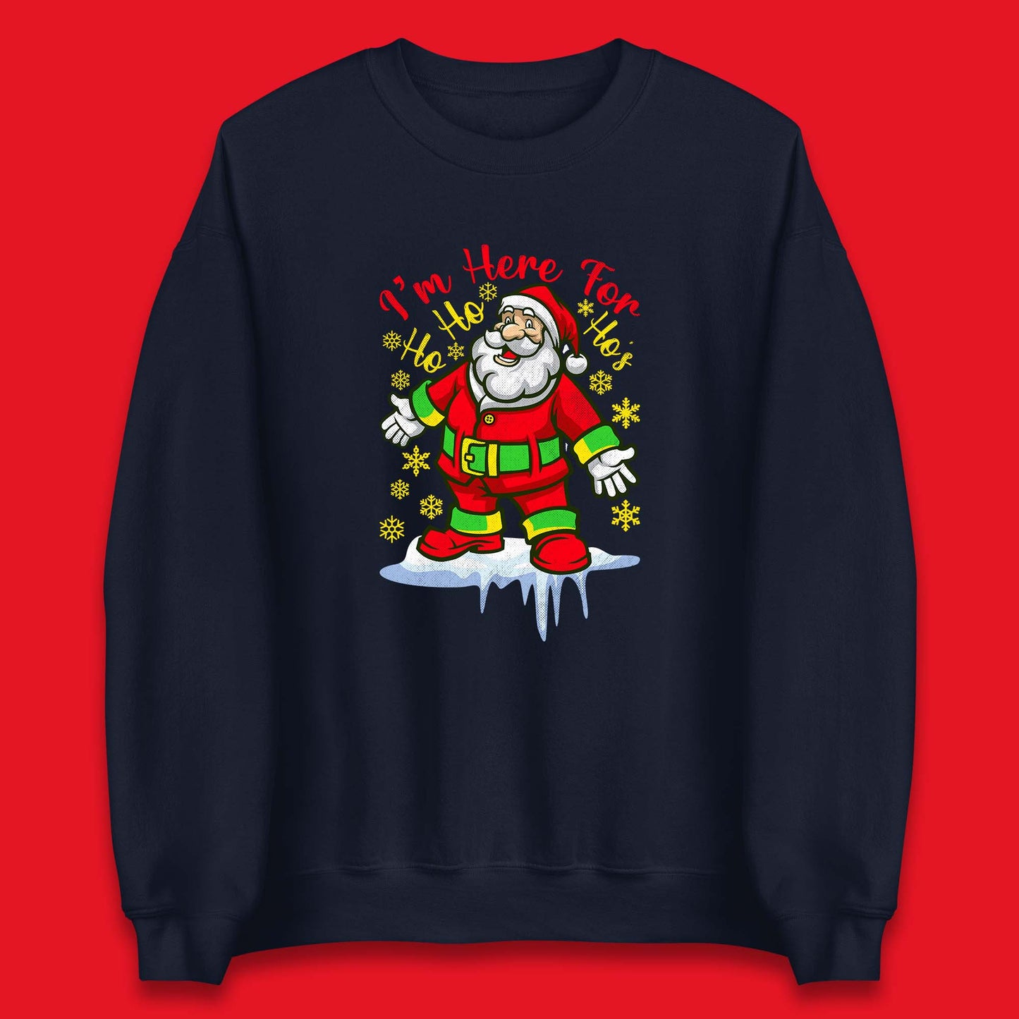 santa claus christmas sweatshirt