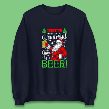 christmas santa bear sweatshirt