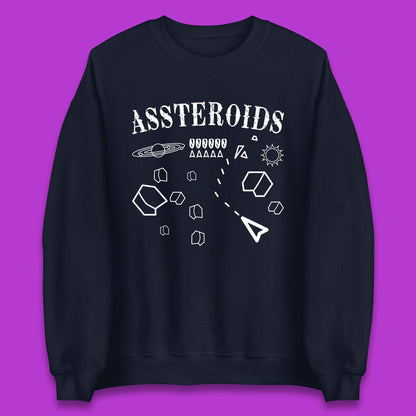 Assteroids Video Game Unisex Sweatshirt