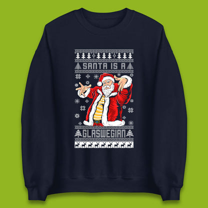 Santa Is A Glaswegian Christmas Unisex Sweatshirt