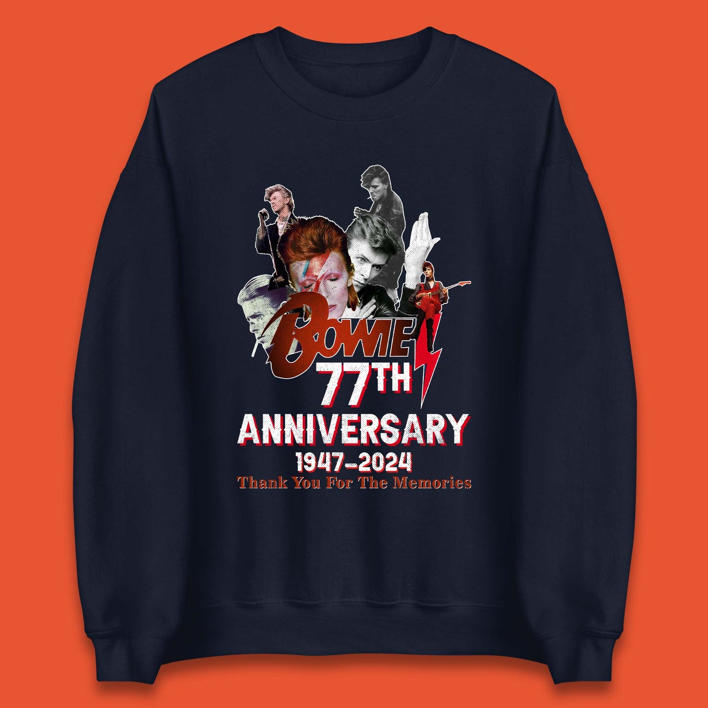 Bowie 77th Anniversary Unisex Sweatshirt