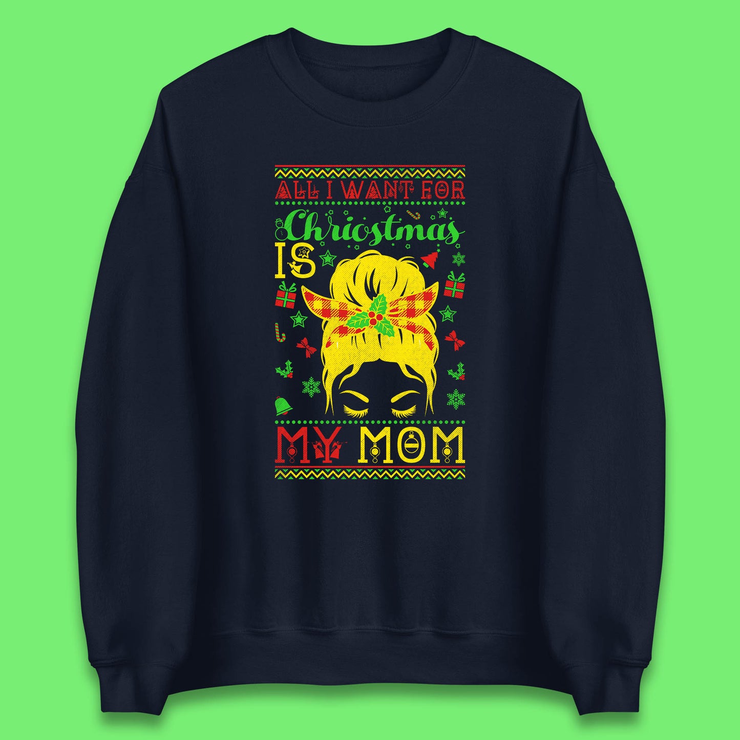 mom christmas sweatshirt