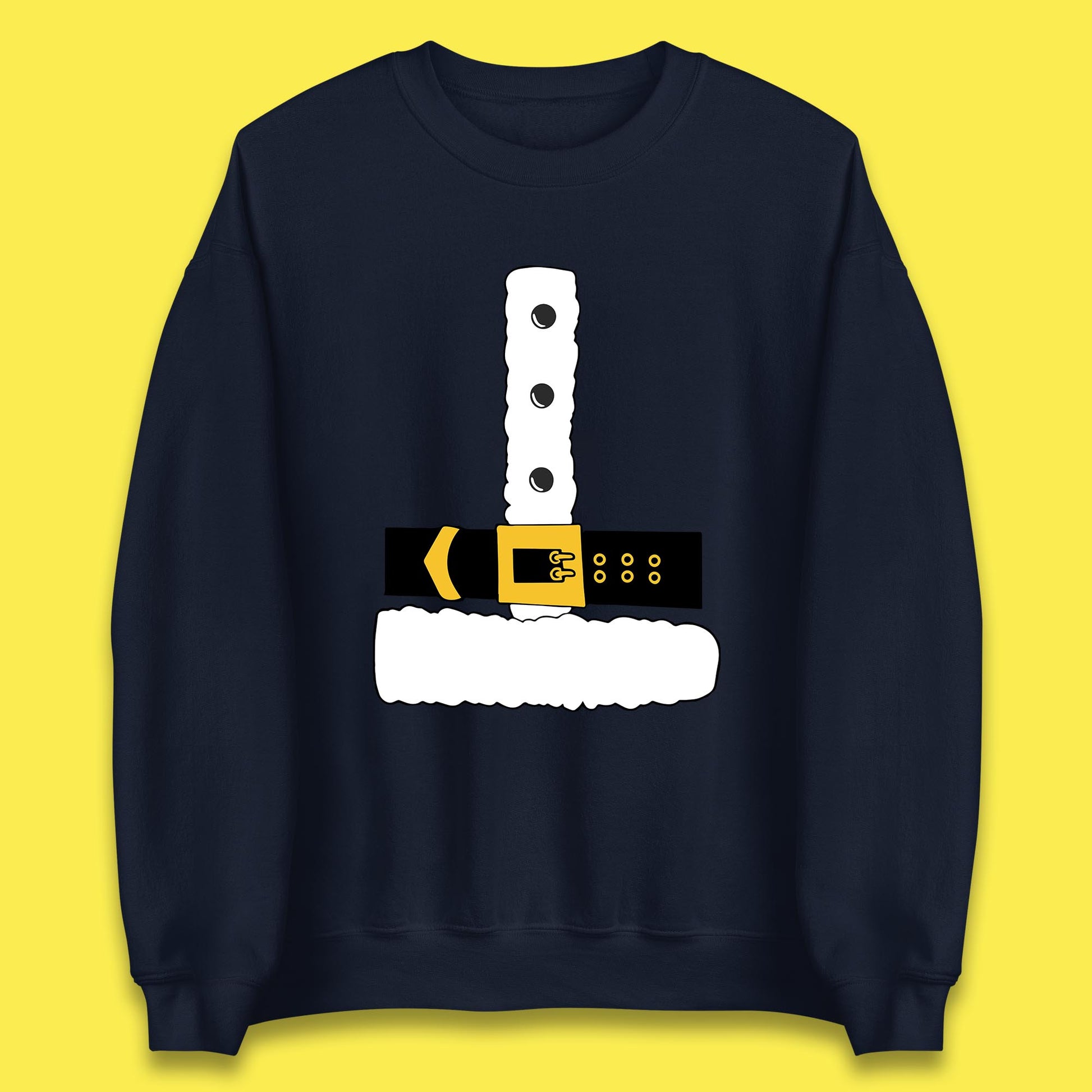 christmas santa claus costume sweatshirt