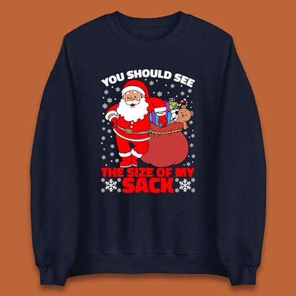 santa sack sweatshirt