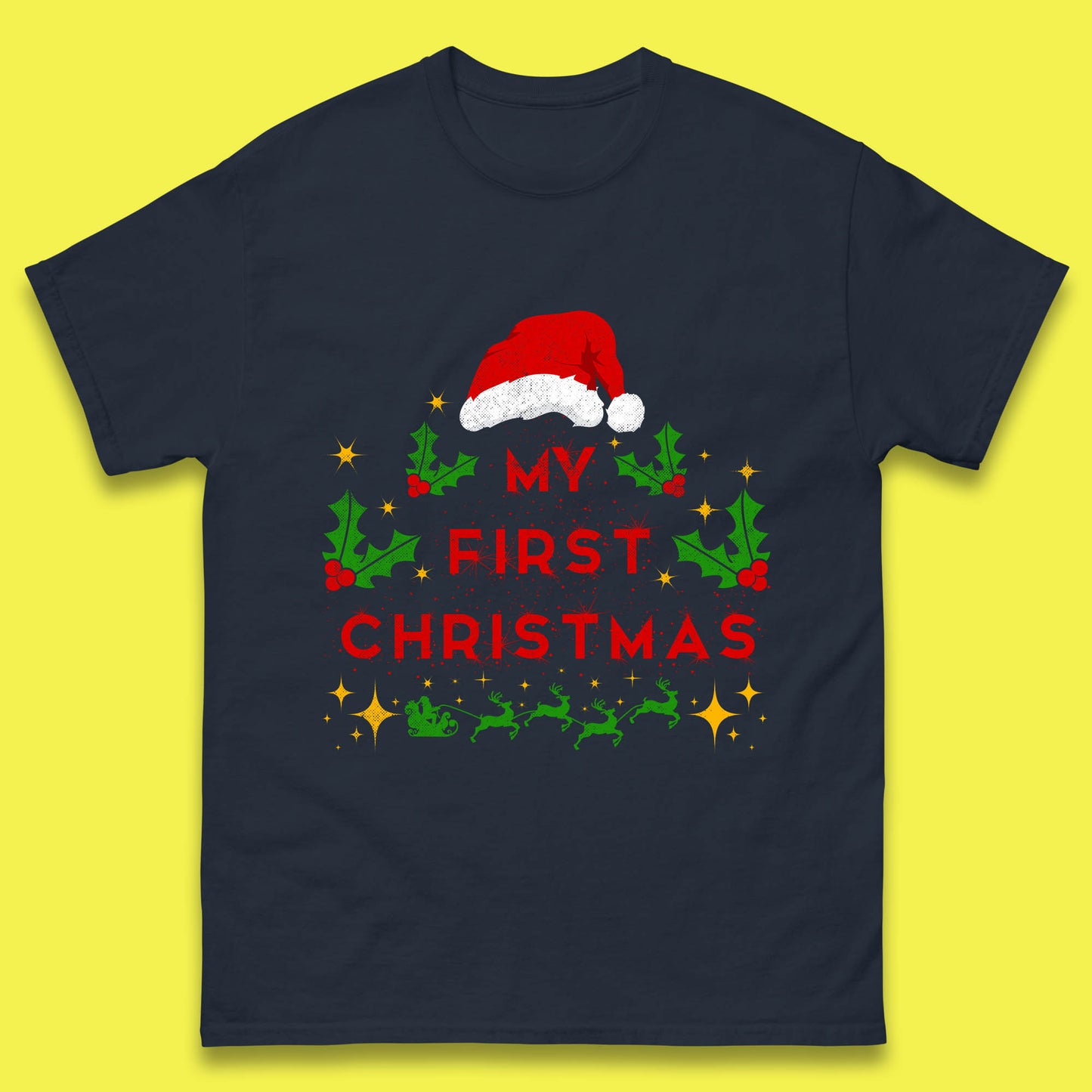 my first christmas winter t shirt