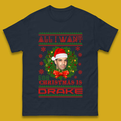 Drake Christmas Mens T-Shirt