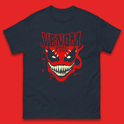 Venom Pool Marvel Avengers Venom Face Venom-Pool Marvel Comics Superhero Marvel Universe Movie Character Mens Tee Top